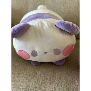 Purple White Korokoro Panda Bear Pillow Plush XL Mochi Stackable 17" Yell 2021